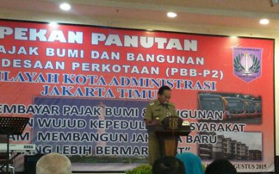 PARK HOTEL Jakarta Took Part in “Pekan Panutan Pajak Bumi dan Bangunan Pedesaan Perkantoran (PBB-P2)” Region East Jakarta City Administration