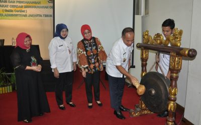 Socialization and Declaration of Gerakan Masyarakat Cerdas Menggunakan Obat (GeMa CerMat)