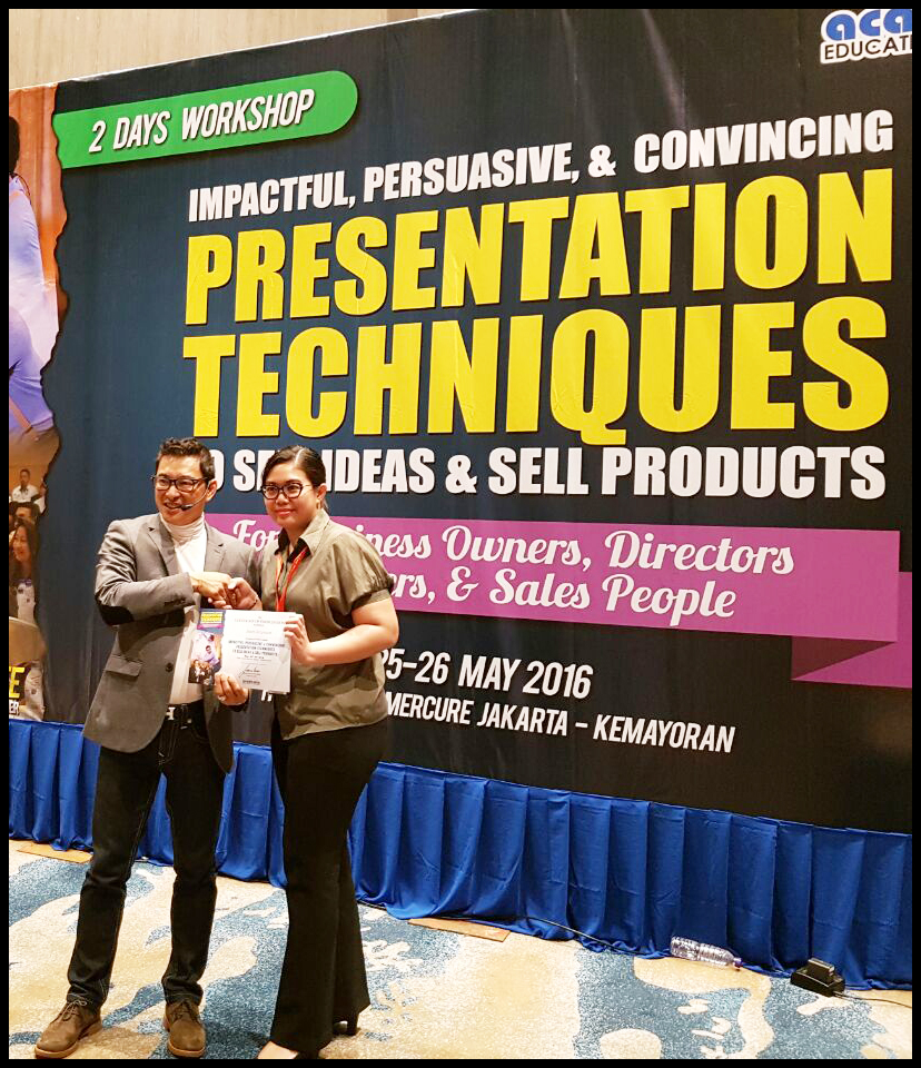 PP Hospitality Joined in James Gwee’s Workshop: Impactful, Persuasive & Convincing Presentation Techniques to Sell Ideas & Sell Products