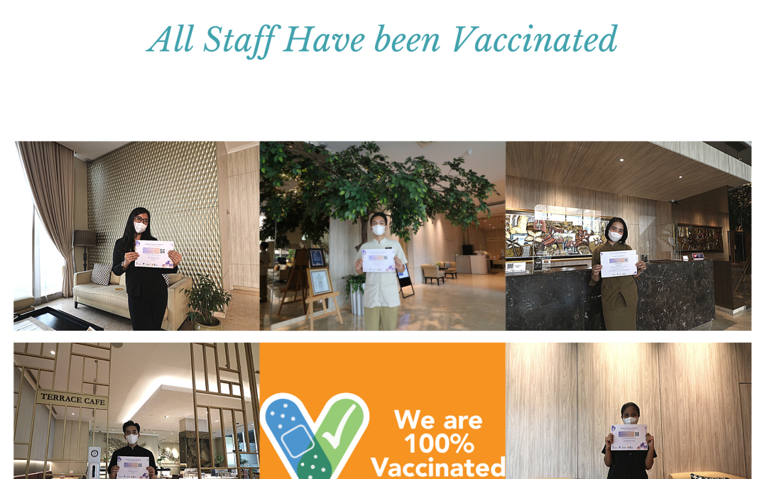 Committed to Maintain Safety and Convenience, PARK HOTEL Cawang – Jakarta’s Staff have been Vaccinated