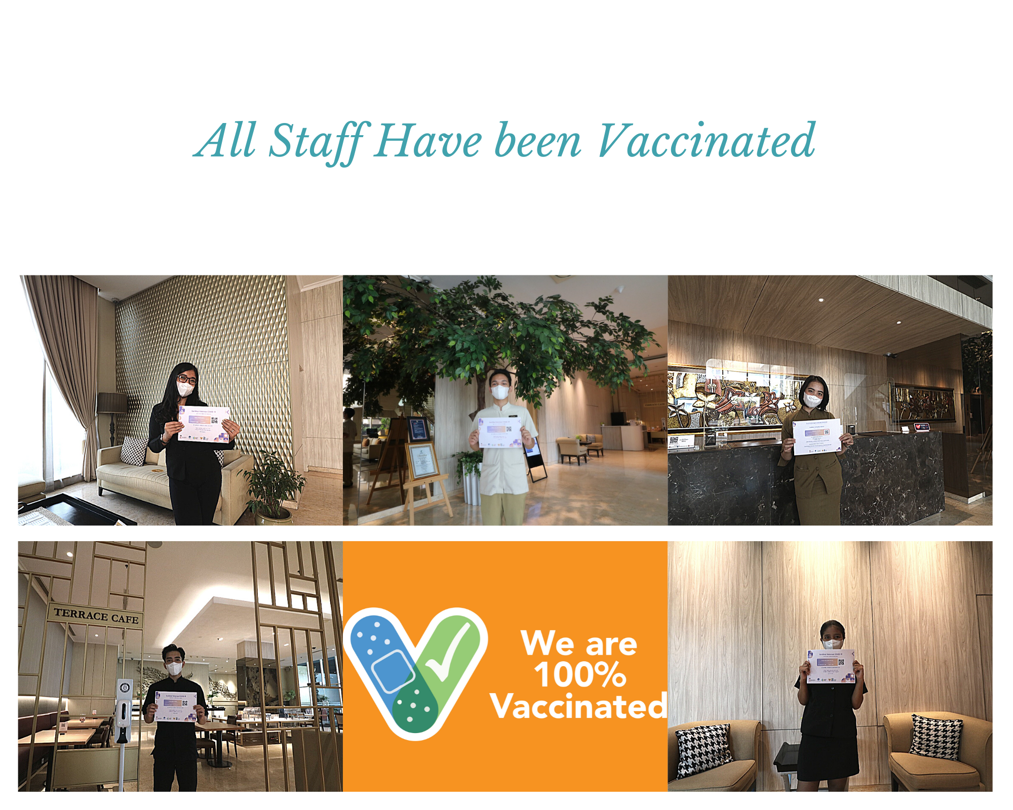Committed to Maintain Safety and Convenience, PARK HOTEL Cawang – Jakarta’s Staff have been Vaccinated