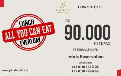 All You Can Eat Only Rp. 90.000,-