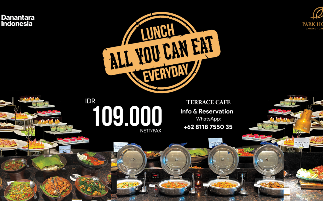 All You Can Eat di Terrace Cafe Only 109.000